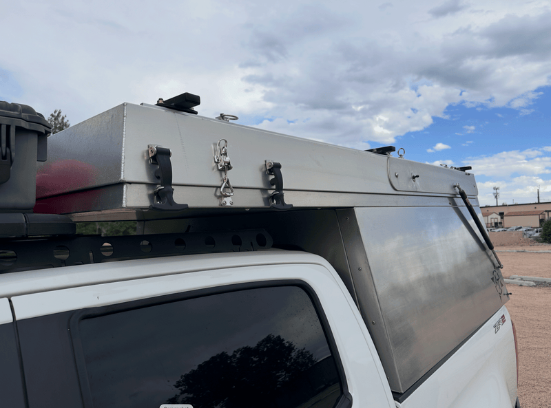 2020 AT Overland Habitat Camper — Driver's side latches — photo 13