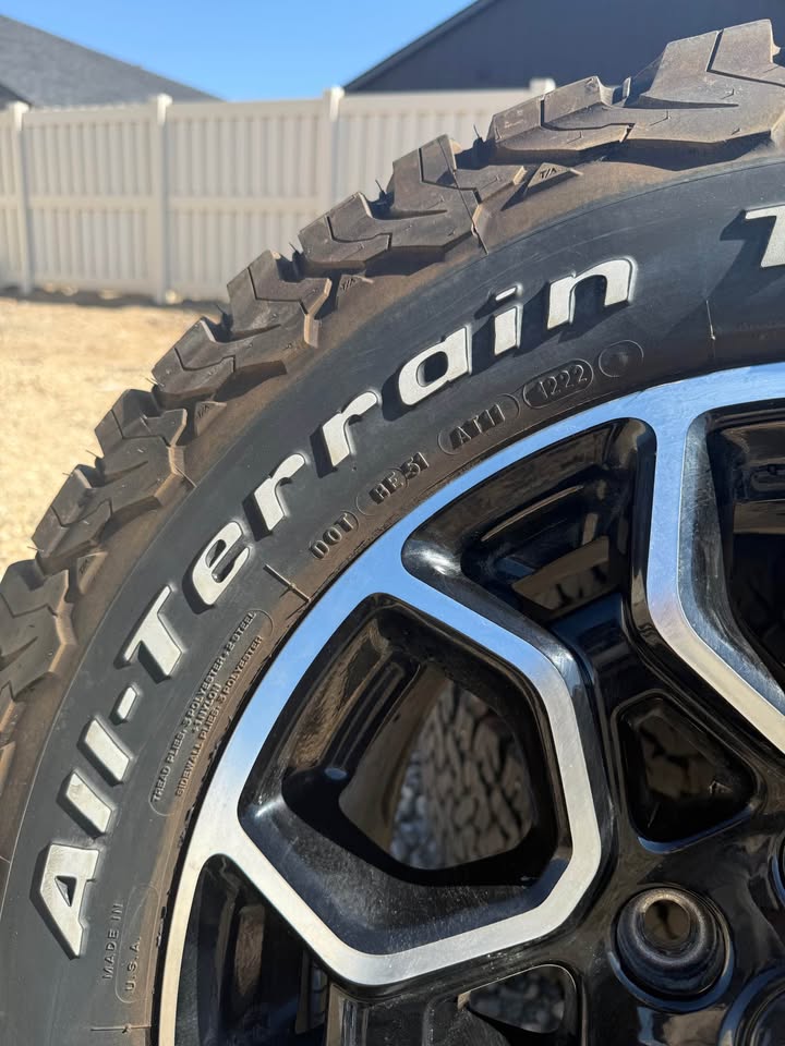 18" OEM Ford F-150 Wheels & BFGoodrich KO2 Tires (LT265/70R18) - Set of 4 in Meridian, ID (photo 2)