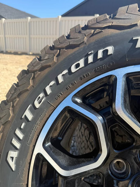 18" OEM Ford F-150 Wheels & BFGoodrich KO2 Tires (LT265/70R18) - Set of 4 in Meridian, ID (photo 2)