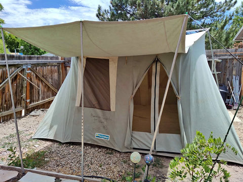 Springbar 8 man (10×14) family camper canvas tent