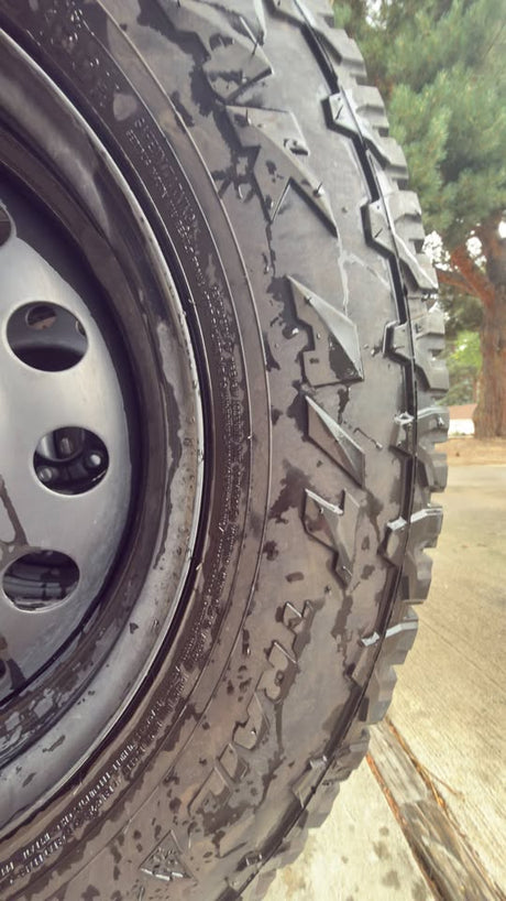 $550 OBO. Falken Wildpeak A/T Trail Tires + Steel Wheels Set of 4, 215/70R16 in Boise, ID (photo 2)