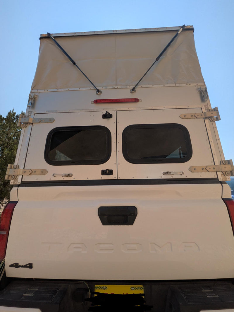 Moonlit night camp on open desert ground — photo 7