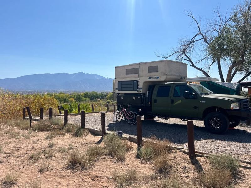 1999 Ford f350 7.3 truck camper overland rig lite craft pop-up solar lithium in Denver, CO (photo 2) — photo 2