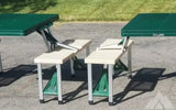 1 LEFT Vintage Camping Folding Picnic Tables — used camp furniture for sale (photo 3)