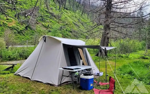 10x14 Kodiak flex bow canvas tent