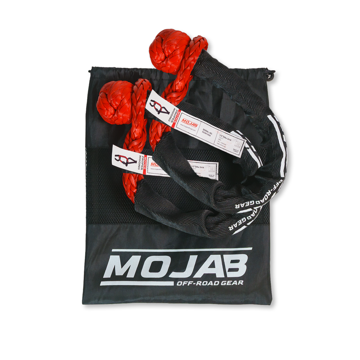 Soft Shackle 1/2'' x 24” with sleeve and bag (Set of 2 Shackles) (Lifetime Warranty) — photo 2