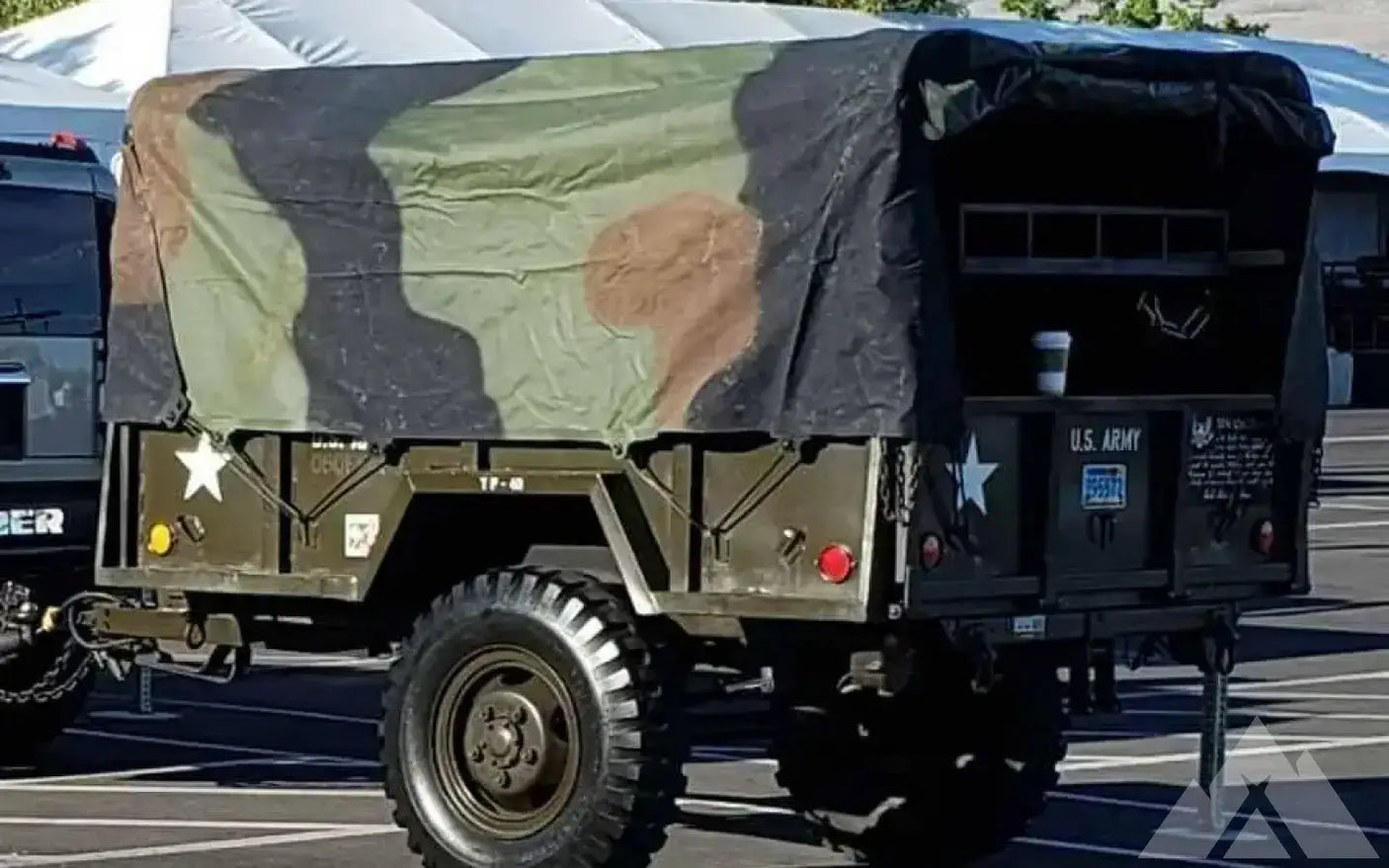 1968 M101A1 Military Trailer — used overland trailer for sale in Reno, NV (photo 3)