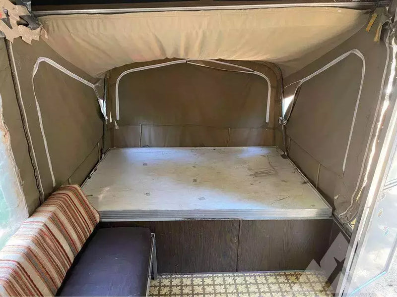 1974 Coleman patriot pop up trailer — used overland trailer for sale in Grass Valley, CA (photo 2) — photo 2