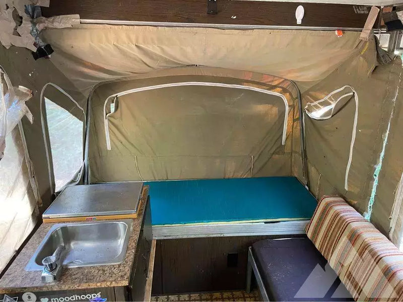 1974 Coleman patriot pop up trailer — used overland trailer for sale in Grass Valley, CA (photo 3) — photo 3