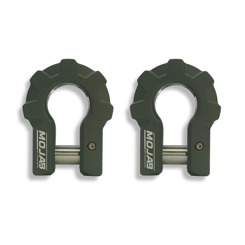 3/4'' Extreme duty Aluminum D-Shackle set (9T)-Ceramic coated (LIFETIME WARRANTY*) — photo 6