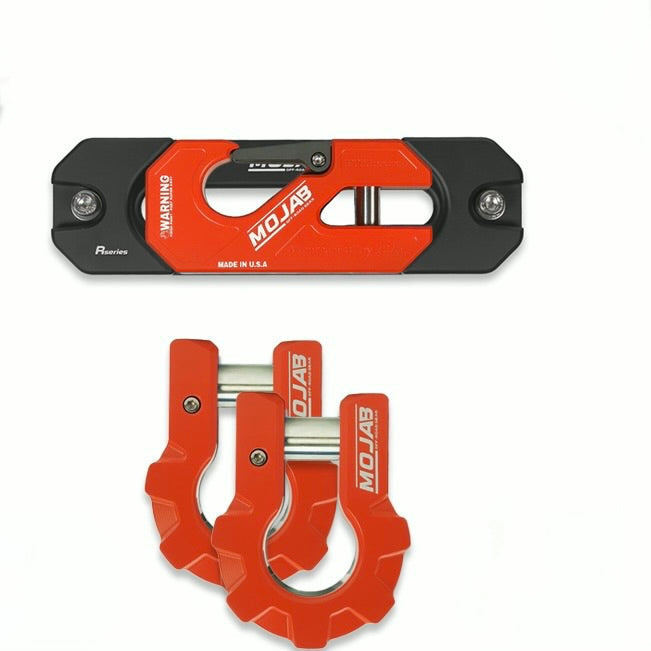 Color Matched Recessed Winch Shackle & Fairlead Kit + 3/4” Extreme Duty Aluminum Shackles (ceramic coated)lifetime warranty — photo 5