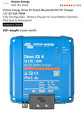 Victron Energy Orion XS Smart (Bluetooth) DC-DC Charger 12/12V 50A 700W **NIB**