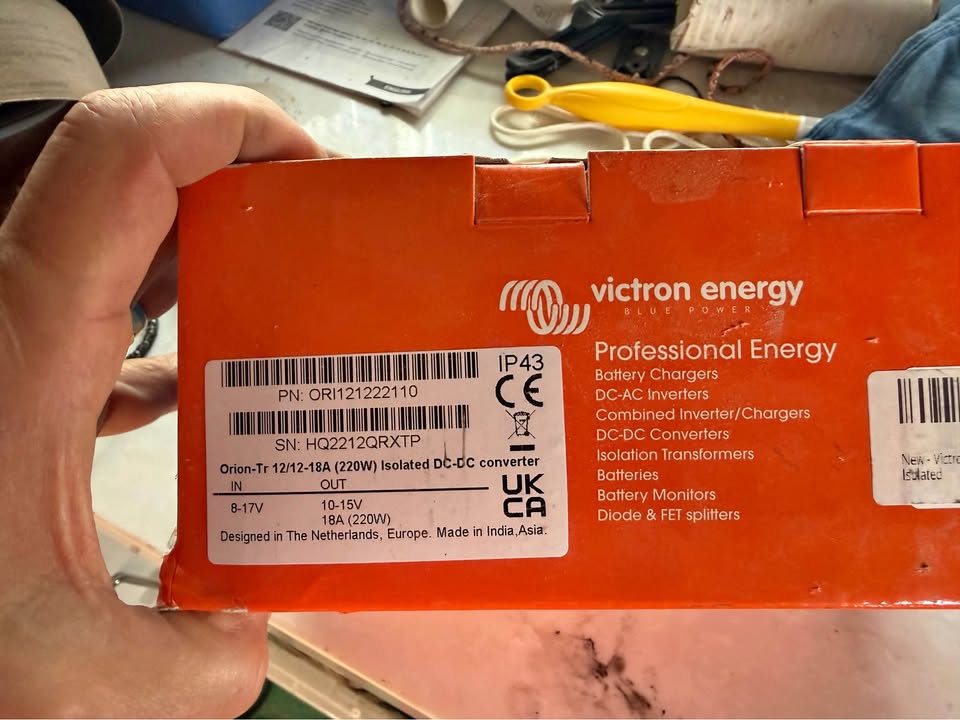 Victron Energy Orion-Tr Smart 24/12-20 Isolated DC-DC Charger in Seattle, WA (photo 1)