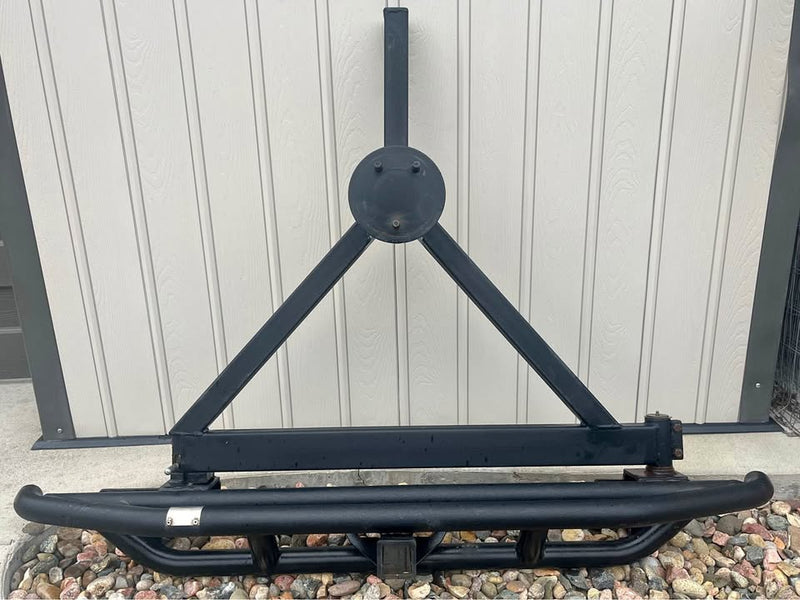 Smittybilt SRC Rear Bumper with Tire Carrier - fits 87-06 TJ/YJ/XJ in Colorado Springs, CO (photo 1) — photo 1