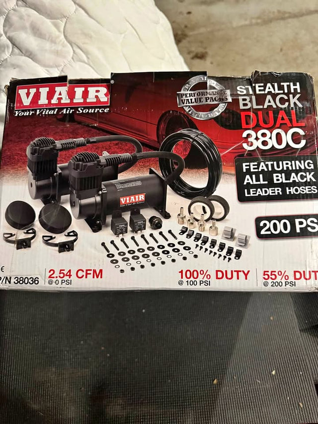 VIAIR Stealth Black Dual 380C Air Compressor Kit in Hermiston, OR (photo 1)