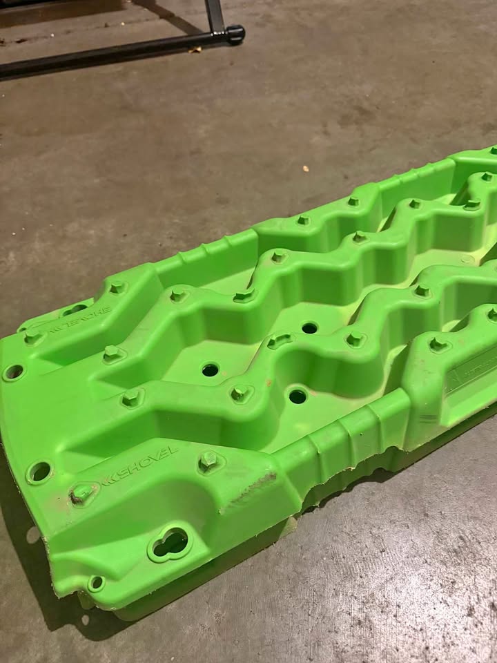 MAXTRAX MKII lime-green recovery boards in Fort Collins, CO (photo 1)
