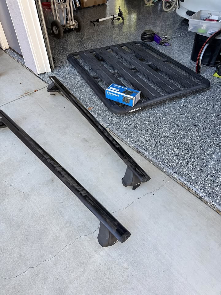 Rhino Rack Pioneer platform, Vortex rails, 200L bag in Murrieta, CA (photo 1) — photo 1