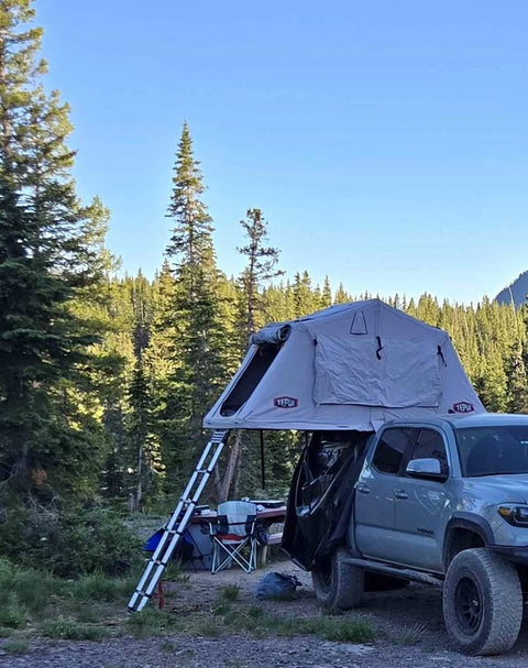 Tepui Kukenam 3 tent and Kokshely bed rack