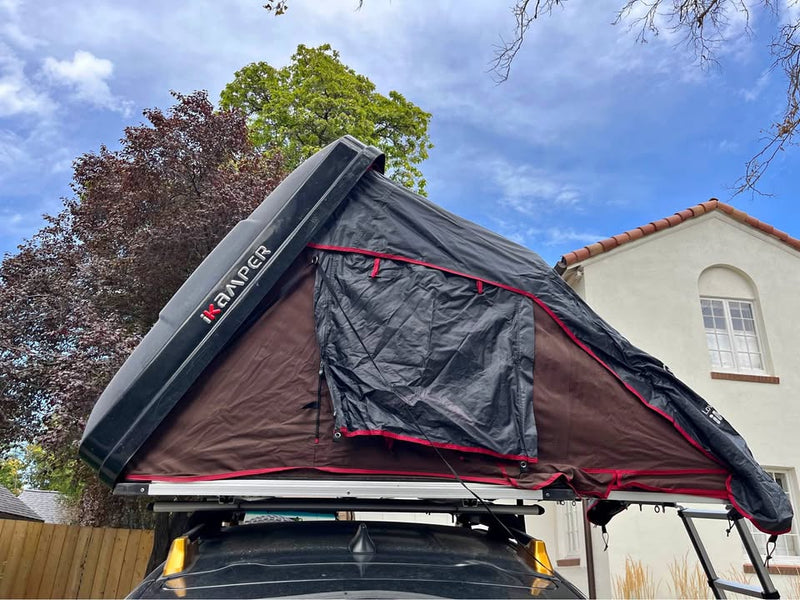 Skycamp Mini Rooftop Tent with THULE crossbars in Park City, UT (photo 1) — photo 1