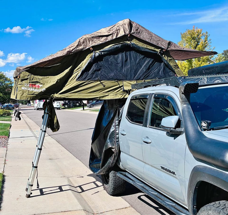23Zero Walkabout 56 double bed Roof Top Tent with Light Suppression Technology-boot bags included in Littleton, CO (photo 1) — photo 1