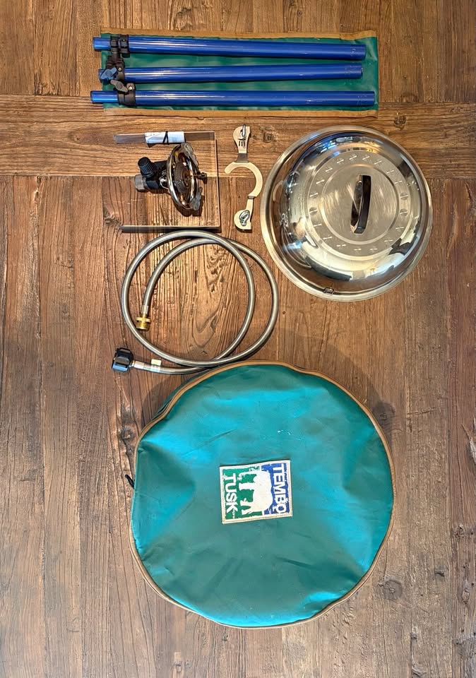 TemboTusk 18” Skottle Grill Complete Overland/Camping Kit 375 OBO in Folsom, CA (photo 1) — photo 1