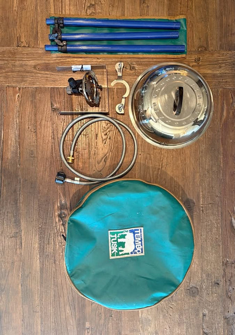 TemboTusk 18” Skottle Grill Complete Overland/Camping Kit 375 OBO