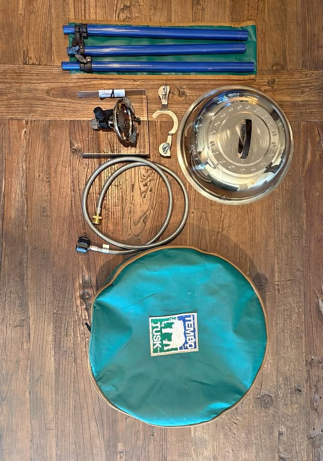 TemboTusk 18” Skottle Grill Complete Overland/Camping Kit 375 OBO in Folsom, CA (photo 1)