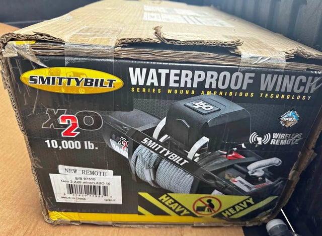 Smittybilt X2O 10k Winch - Wireless Remote - Never Mounted box is sealed in Los Angeles, CA (photo 1)