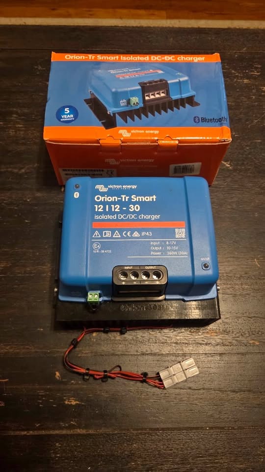 Victron Energy Orion-Tr Smart Isolated DC-DC Charger 12/12-30A WITH 3D printed fan shroud in Colorado Springs, CO (photo 1) — photo 1