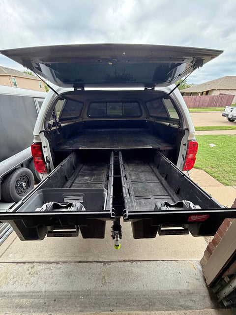 Decked drawer system