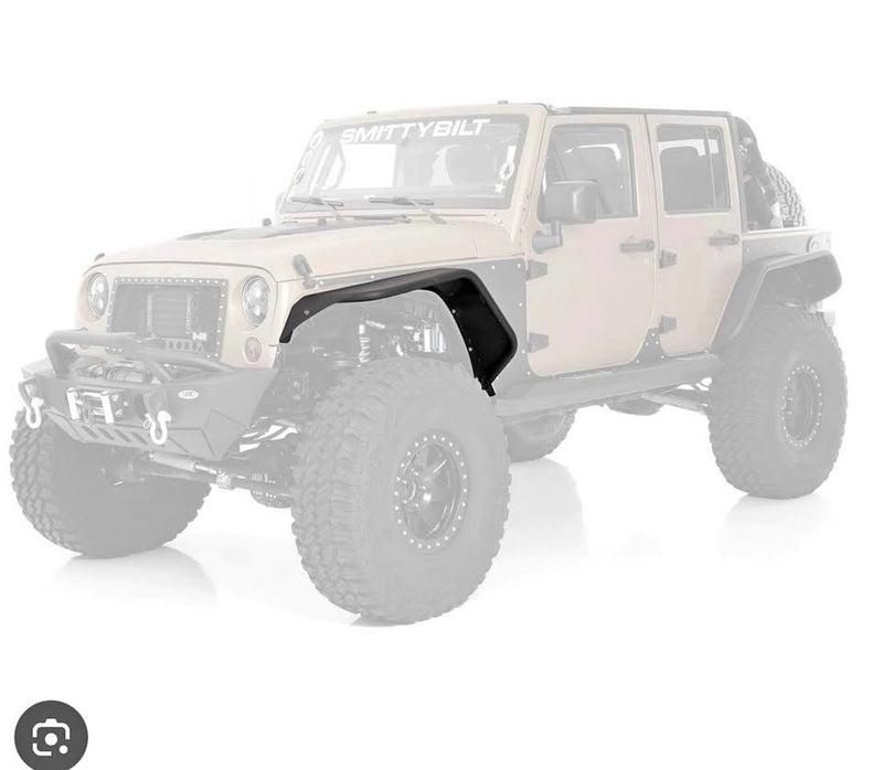 Jeep Wrangler 2007-2018 Smittybilt Front Fender Flares in Pasco, WA (photo 1) — photo 1