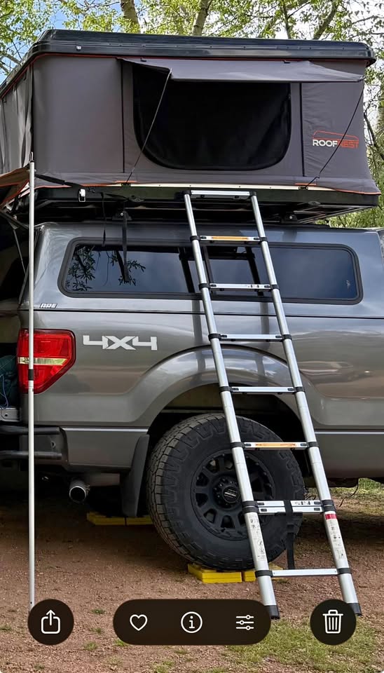 Roofnest Sparrow XL Hard Shell Rooftop Tent – Black – Overlanding / Camping in Arvada, CO (photo 1)