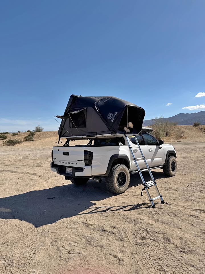 iKamper 3.0 Rooftop Tent with adjustable truck bed rack in Poway, CA (photo 1)