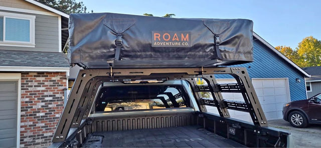Toyota Tundra Bed Rack + ROAM Vagabond XL Rooftop Tent in West Linn, OR (photo 1)