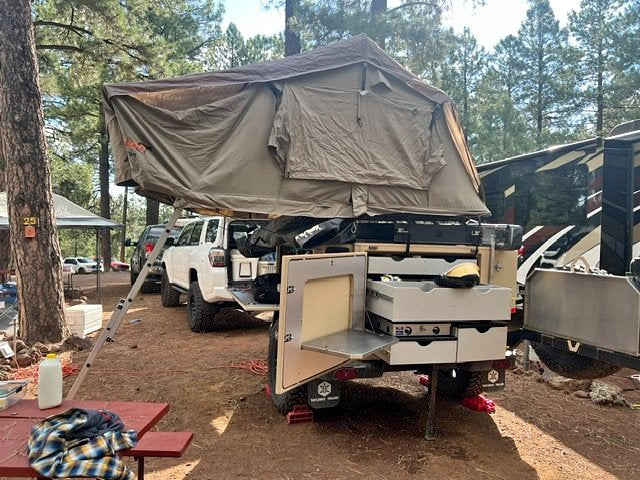 Turtleback Expedition Off-Road Camping Trailer with Rooftop Tent & Kitchen in Scottsdale, AZ (photo 1)