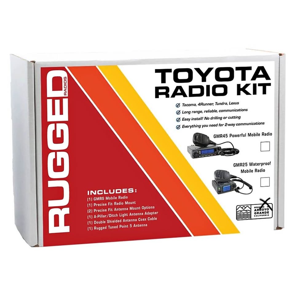 Rugged Radio GMR45 Tacoma kit in Portland, OR (photo 1) — photo 1