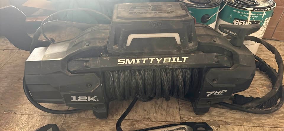 Smittybilt X20 12k winch in Elk Grove, CA (photo 1) — photo 1
