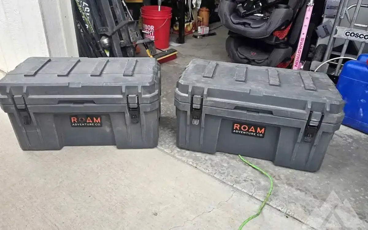 (2) 66L Roam Rugged Case — used cases & cargo boxes for sale