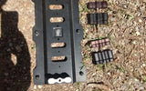 2 RotoPax 4 Gallon Tanks with Frontrunner Mount — used water & fuel storage for sale (photo 3)