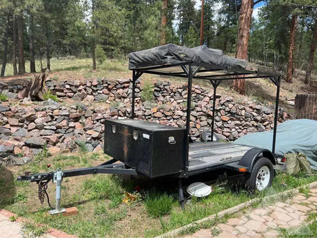 2000 Overland off road camper 4 place dirt bike tr — used overland trailer for sale in Conifer, CO (photo 2)