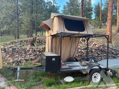 2000 Overland off road camper 4 place dirt bike tr