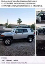 2007 Toyota Fj Cruiser — used overland rig for sale in Lake Havasu City, AZ (photo 2)