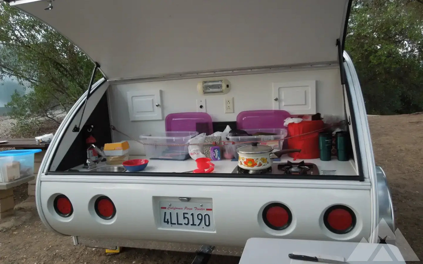 2011 Little Guy 6-Wide Teardrop Trailer — used overland trailer for sale in Brea, CA (photo 2) — photo 2