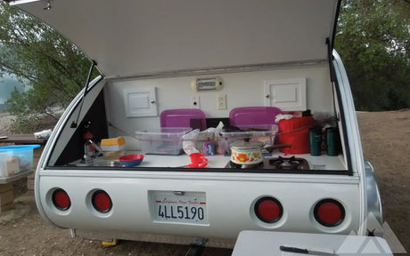 2011 Little Guy 6-Wide Teardrop Trailer — used overland trailer for sale in Brea, CA (photo 2)