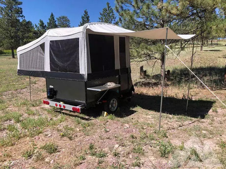 2012 QuickSilver Ultralight Weight Pop-up Camper — used overland trailer for sale in Helena, MT (photo 4)
