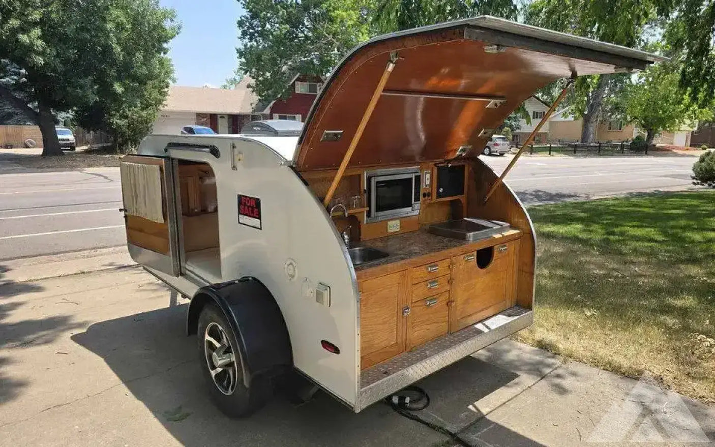2015 Custom tear drop trailer — used overland trailer for sale in Denver, CO (photo 2)