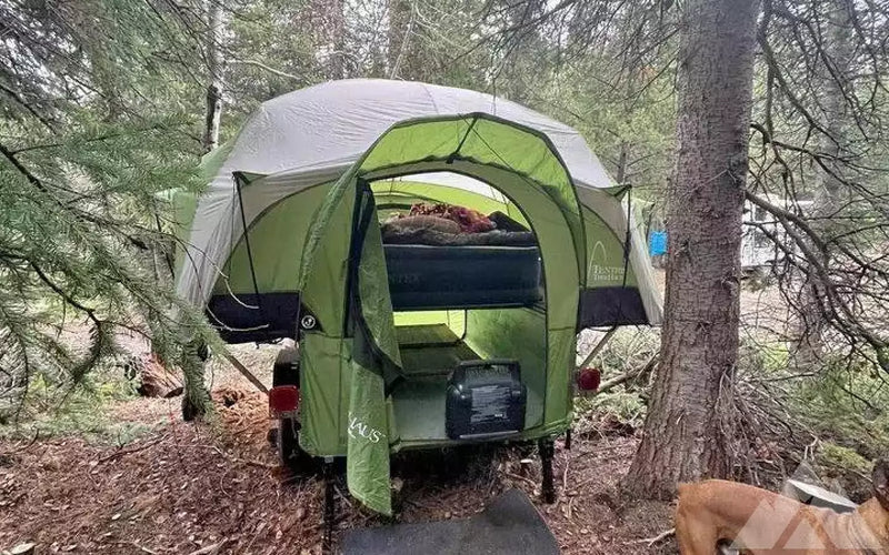 2017 Let's go aero little giant treehaus — used overland trailer for sale in Fort Collins, CO (photo 4) — photo 4