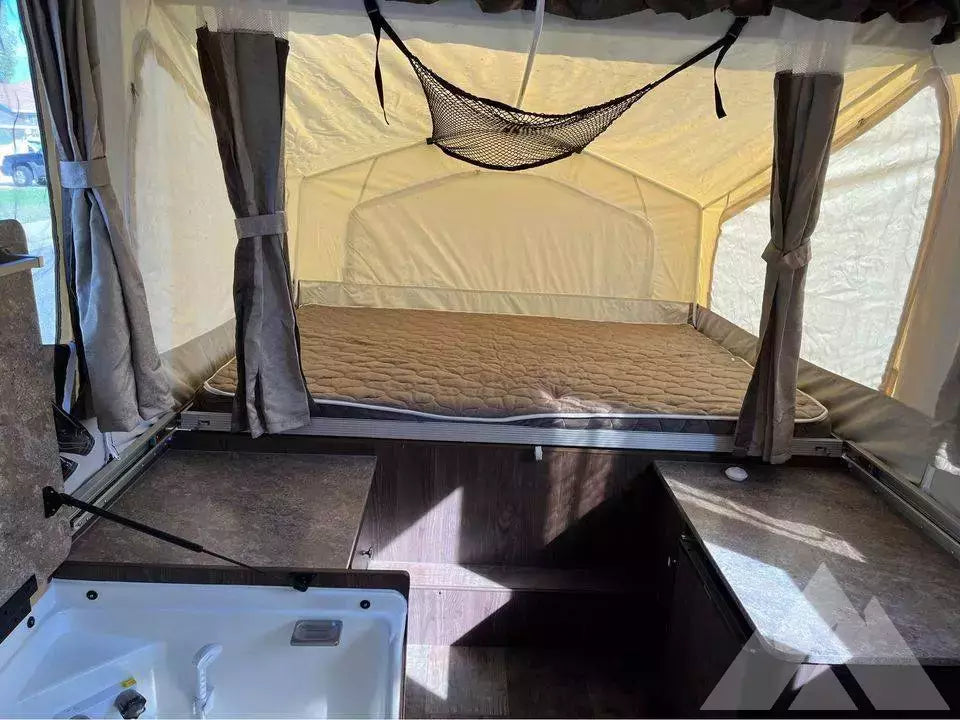 2017 rock wood 1950 tent trailer — used overland trailer for sale in West Valley City, UT (photo 5)