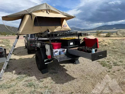2018 Custom overland camping trailer