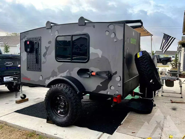 2018 Runaway cool camp "coyote" camper trailer tea — photo 2